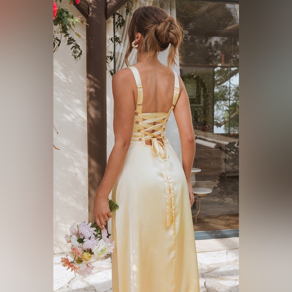 Show me your mumu Clarissa corset dress